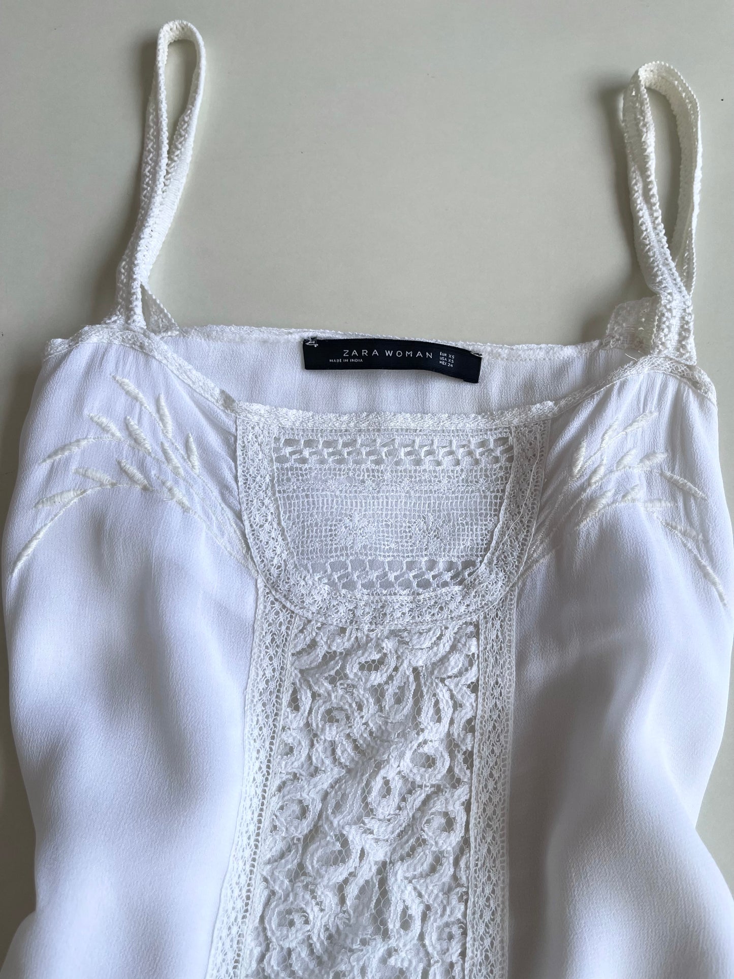 Zara Lace Top-Bust 34