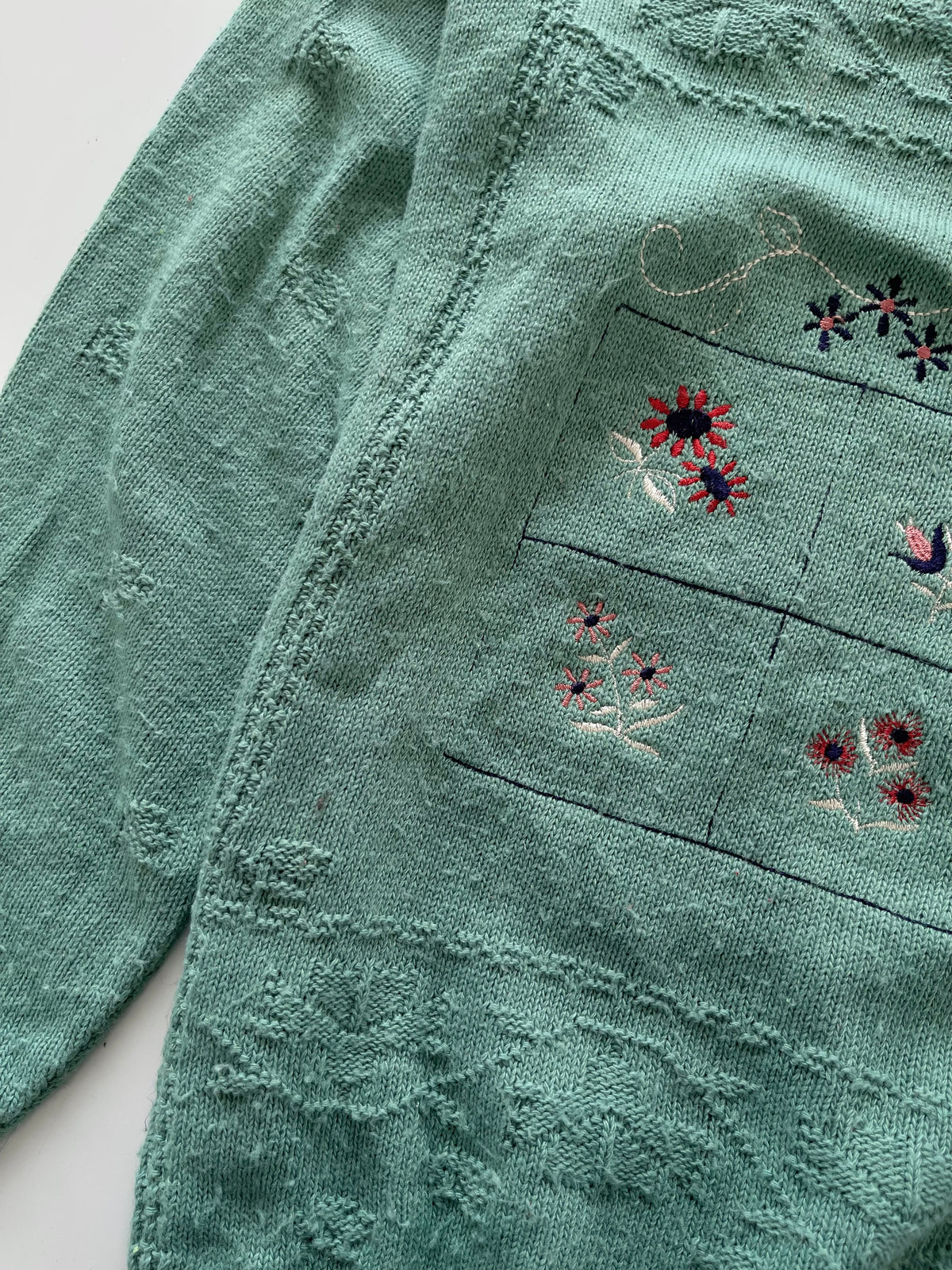 Carly Blake Embroidered Sweater-Bust 38