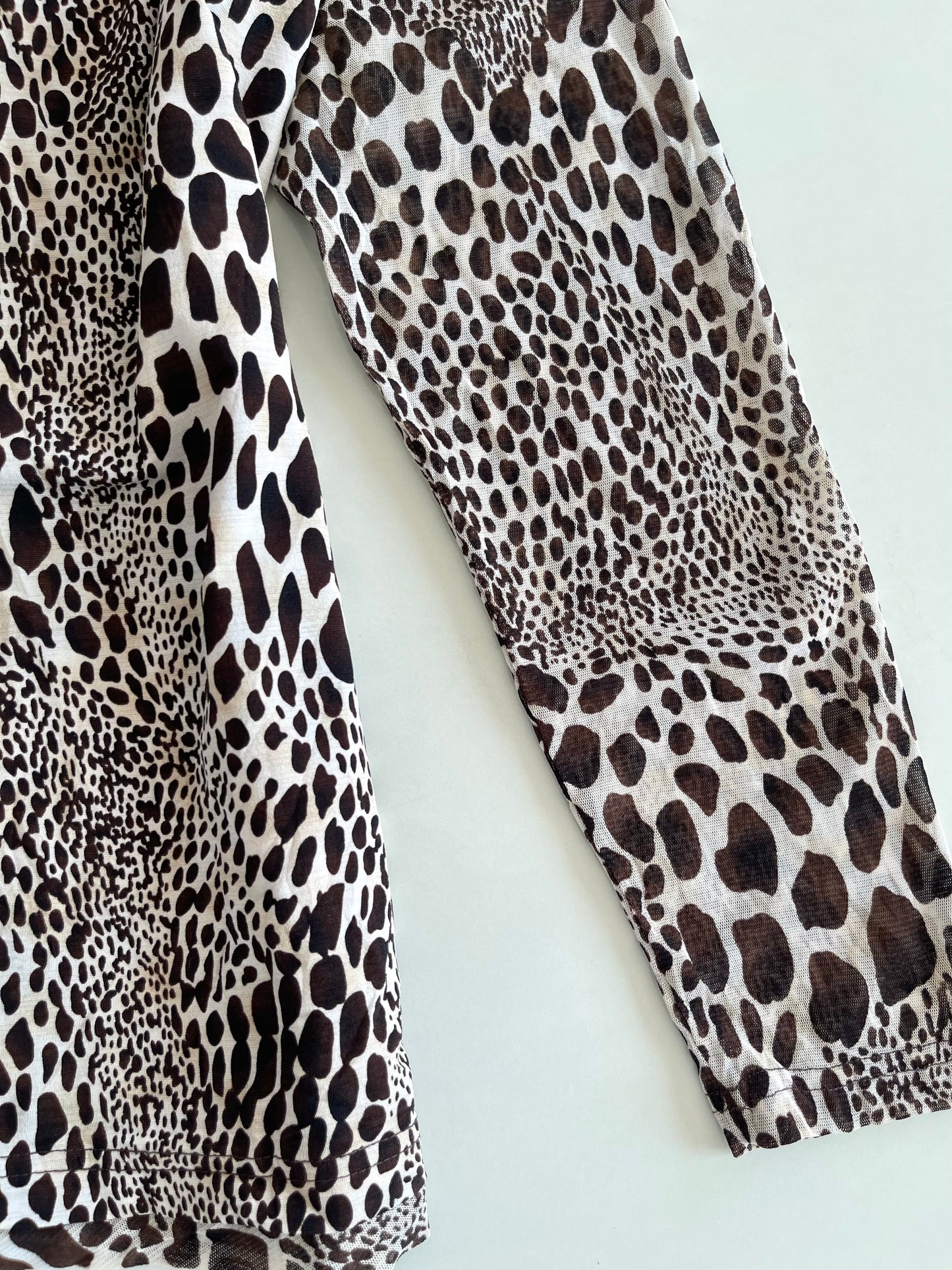 Animal Print Top-Bust 38 to 40