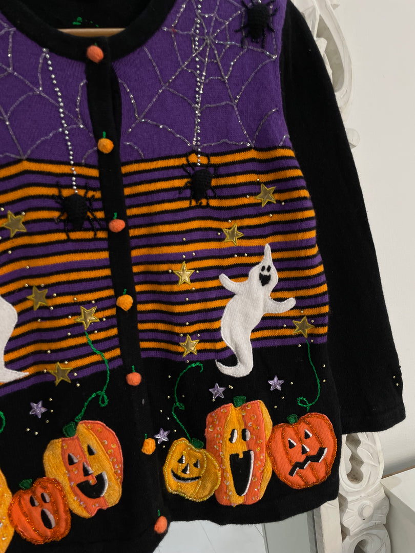 Jack B. Quick Embroidered Vintage Sweater-Bust 36