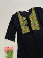 Load image into Gallery viewer, BLACK KURTI - BUST 38
