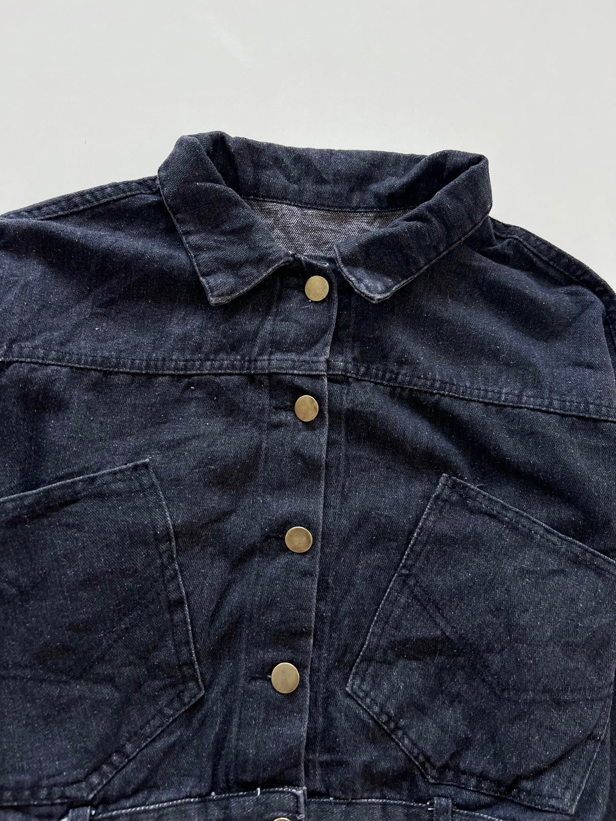Baggy Vintage Denim Jacket-Bust 44