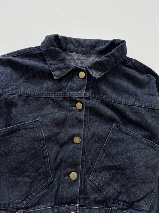 Baggy Vintage Denim Jacket-Bust 44