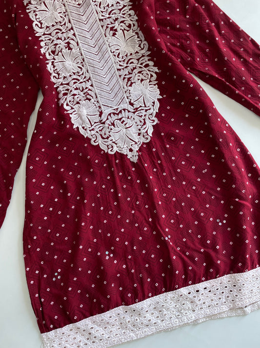 Embroidered Kurti-Bust 36