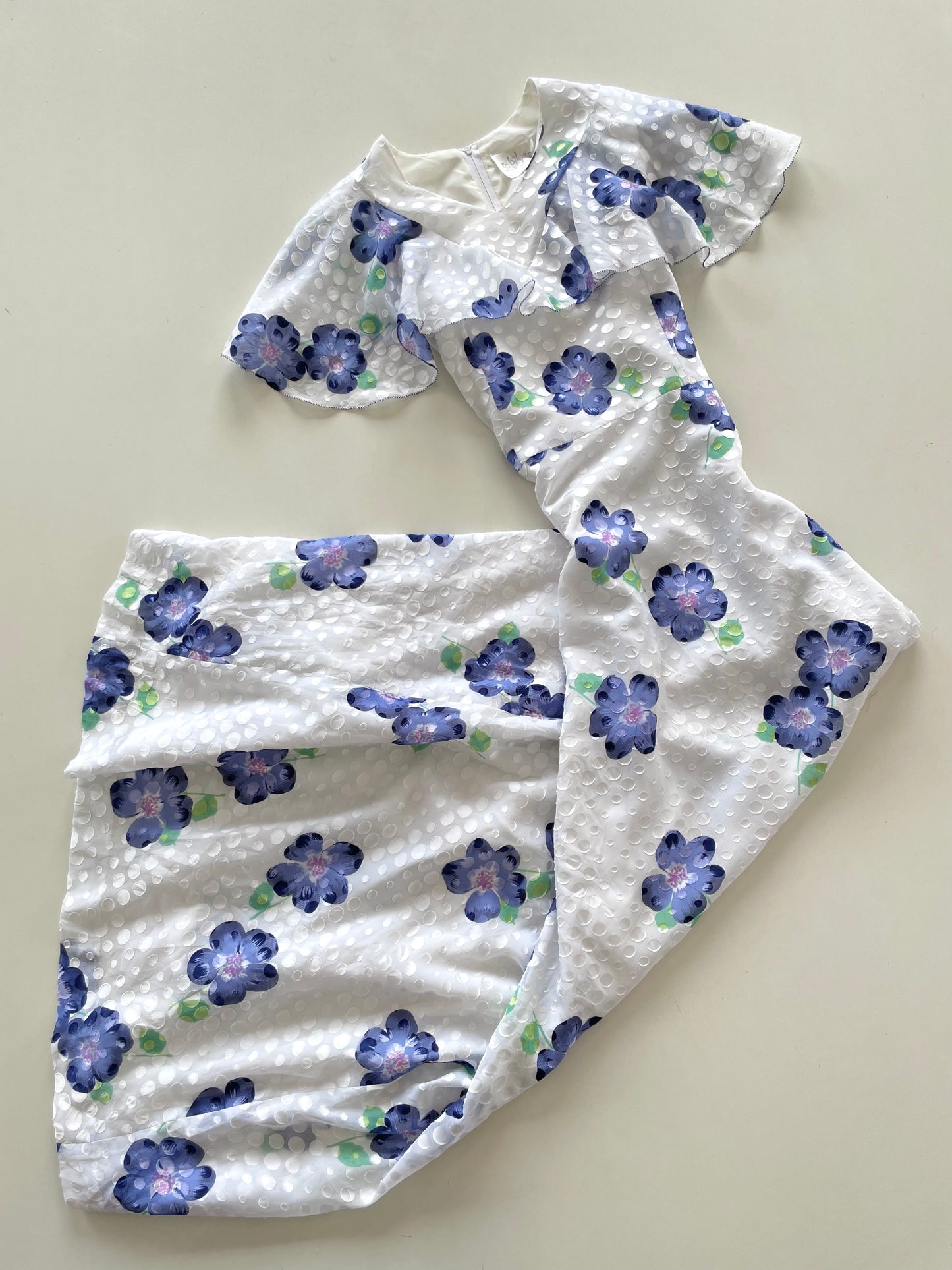 Robilyse Floral Vintage Dress-Bust 38
