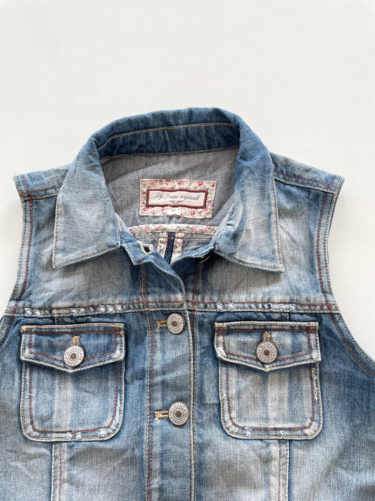 Denim Vest-Chest 32