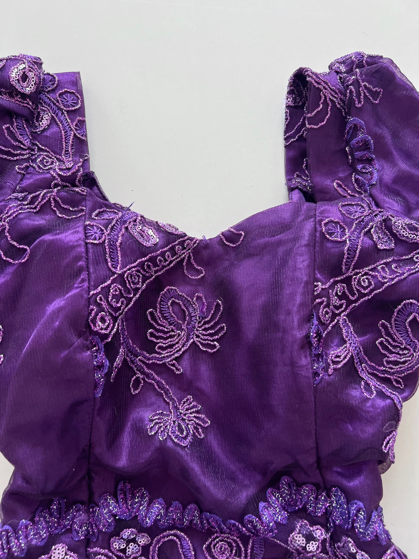 Vintage Embroidered Top-Bust 34