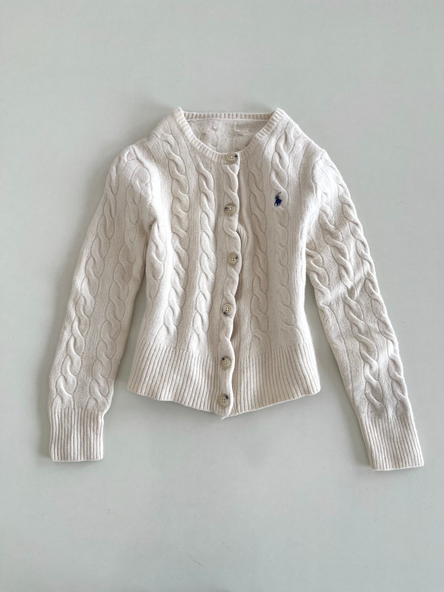 Ralph Lauren 90% Wool Vintage Cardigan-Bust 34