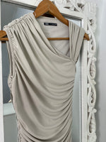 Load image into Gallery viewer, Zara Ruched Dress-Bust 34
