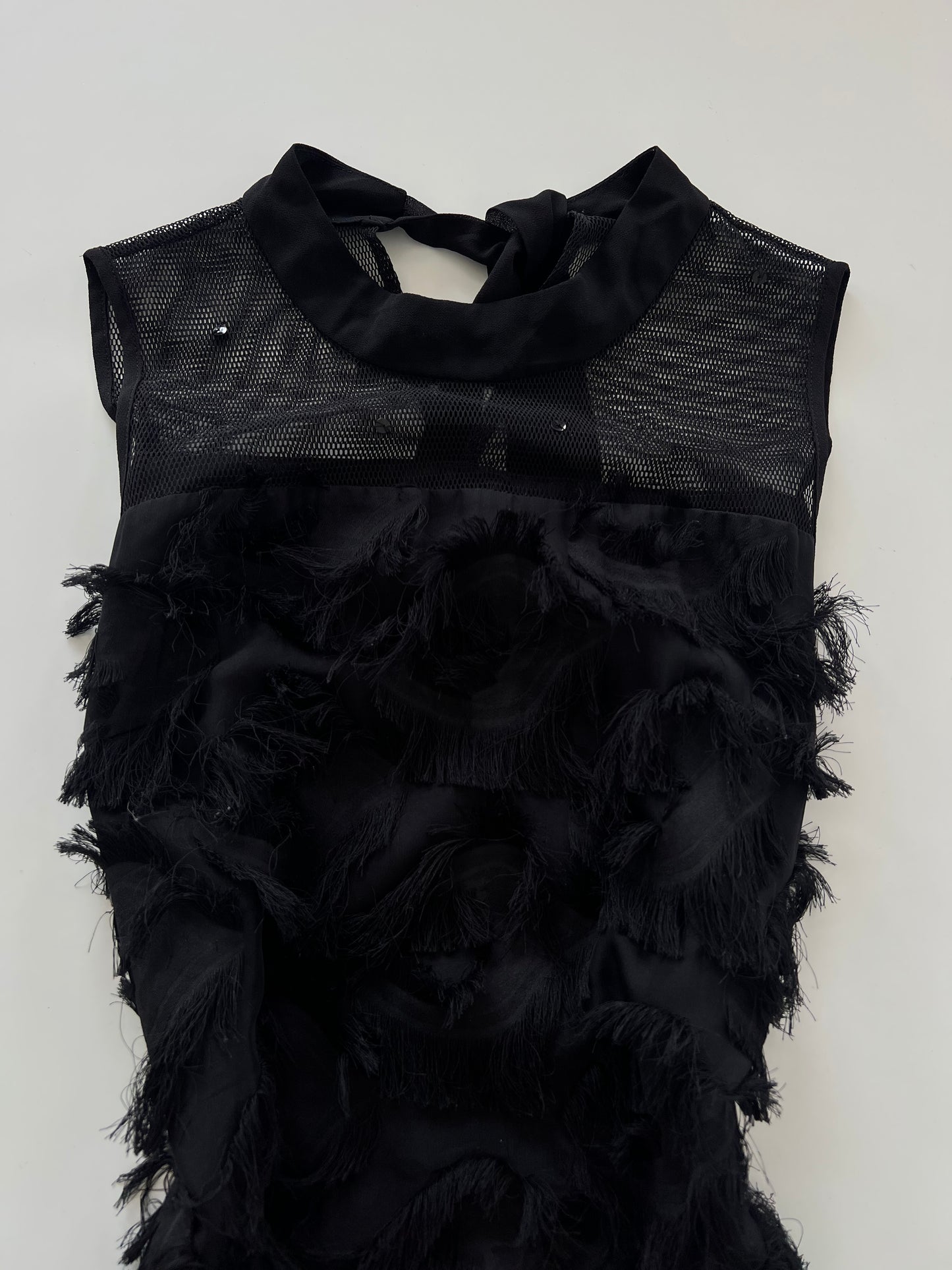 Y2k Fringe Dress-Bust 36