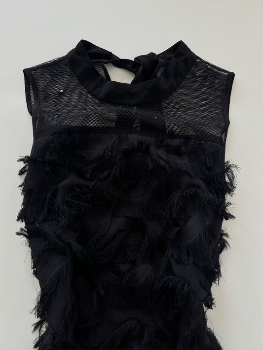Y2k Fringe Dress-Bust 36