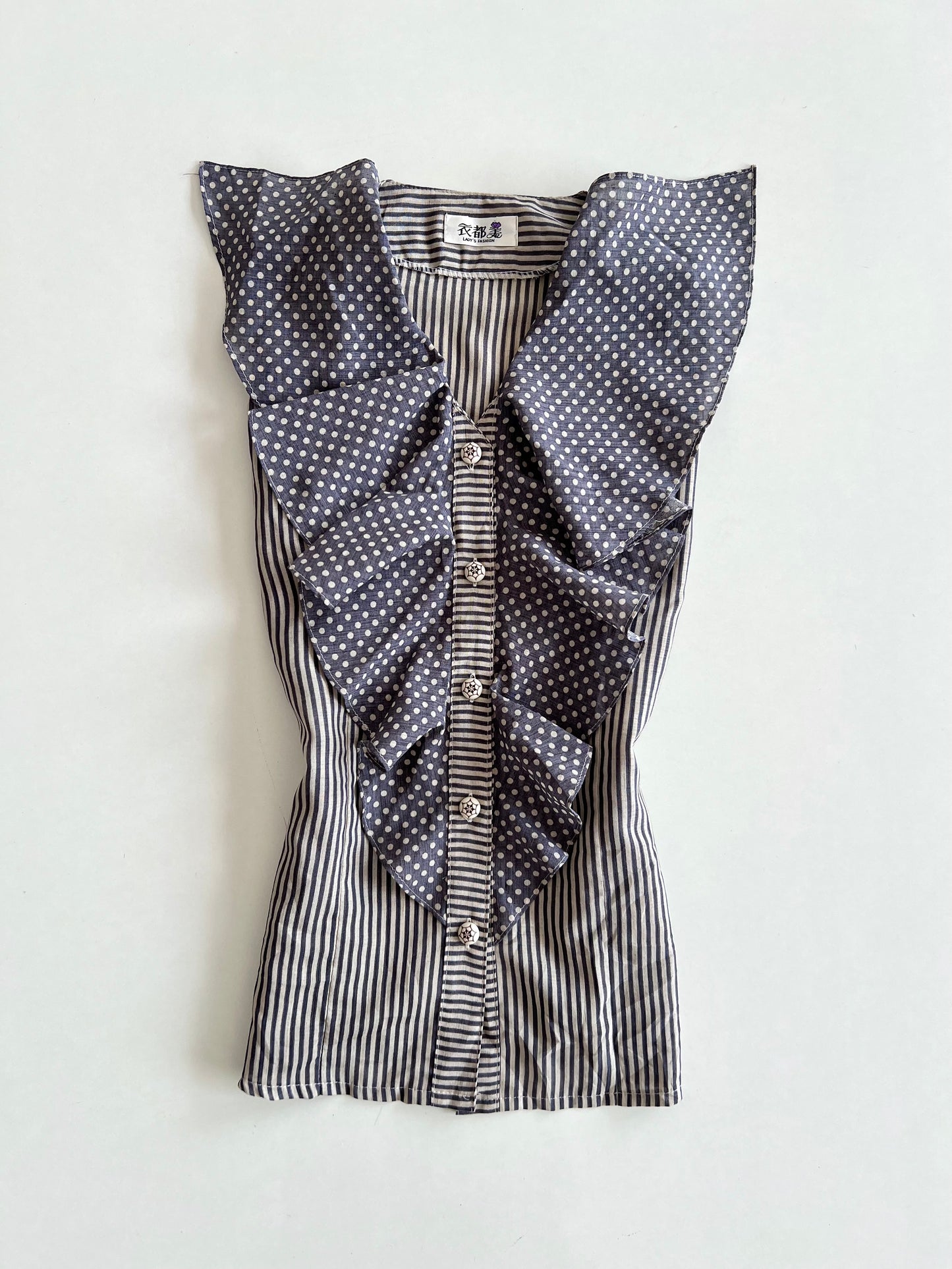 Y2k Ruffle Top-Bust 40