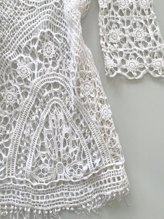 Lace Sheer Top-Bust 42 to 44