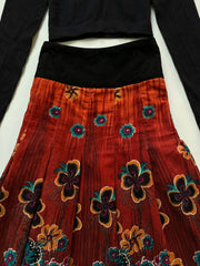 Vintage Corduroy Skirt-Waist 26