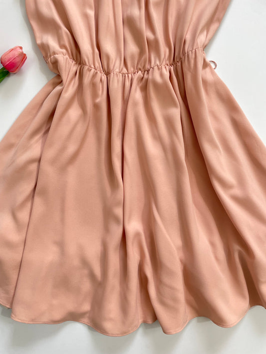 Peach Korean Dress-Bust 34