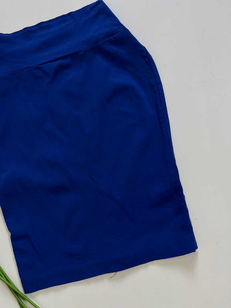 CHARLOTTE RUSSE BLUE SKIRT - WAIST 32 TO 34