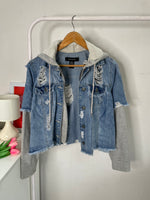 Load image into Gallery viewer, Ashley Stewart Denim Jacket - Bust 44
