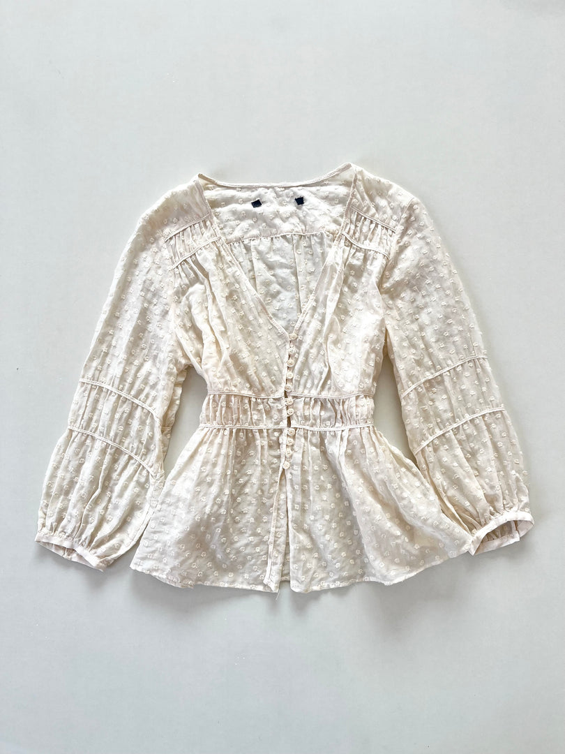 Zara Sheer Top-Bust 38