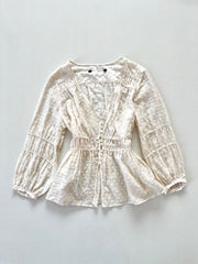 Zara Sheer Top-Bust 38