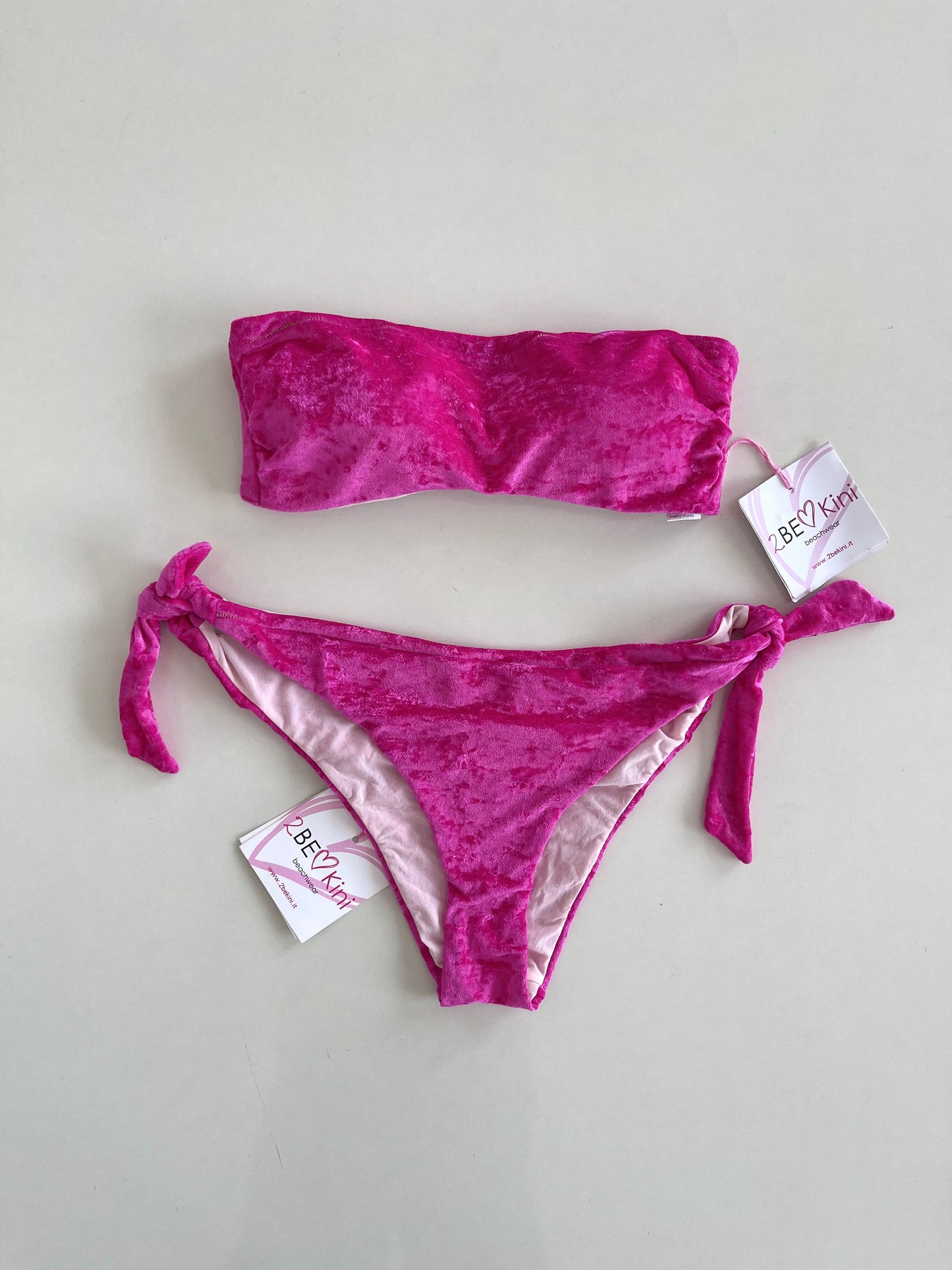 2BeKini Velvet New Tagged Bikini Set Top-30 to 32 Waist 32 to 34
