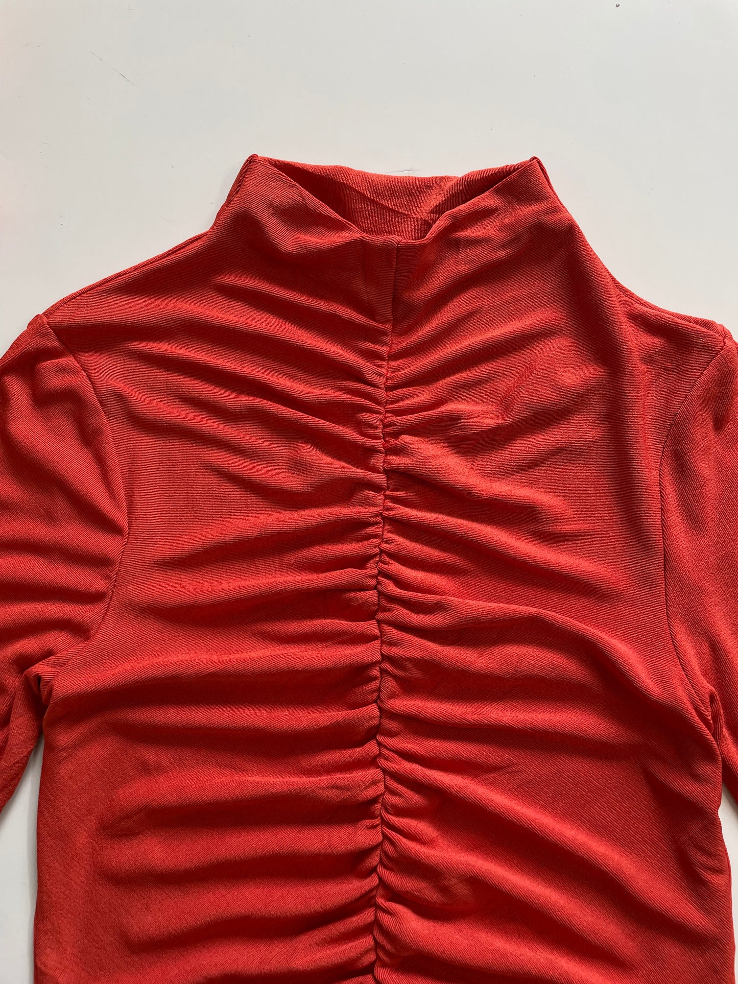 PRIMARK RUCHED TOP - BUST 28 TO 34