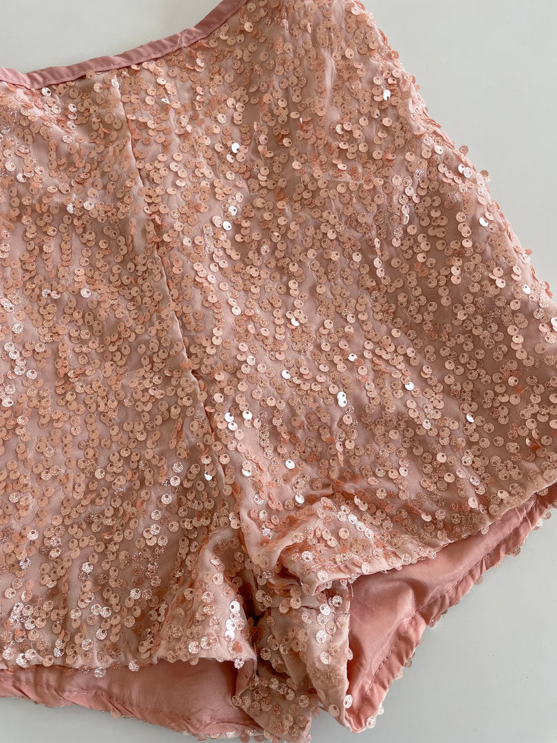 Sequin Shorts-Waist 24