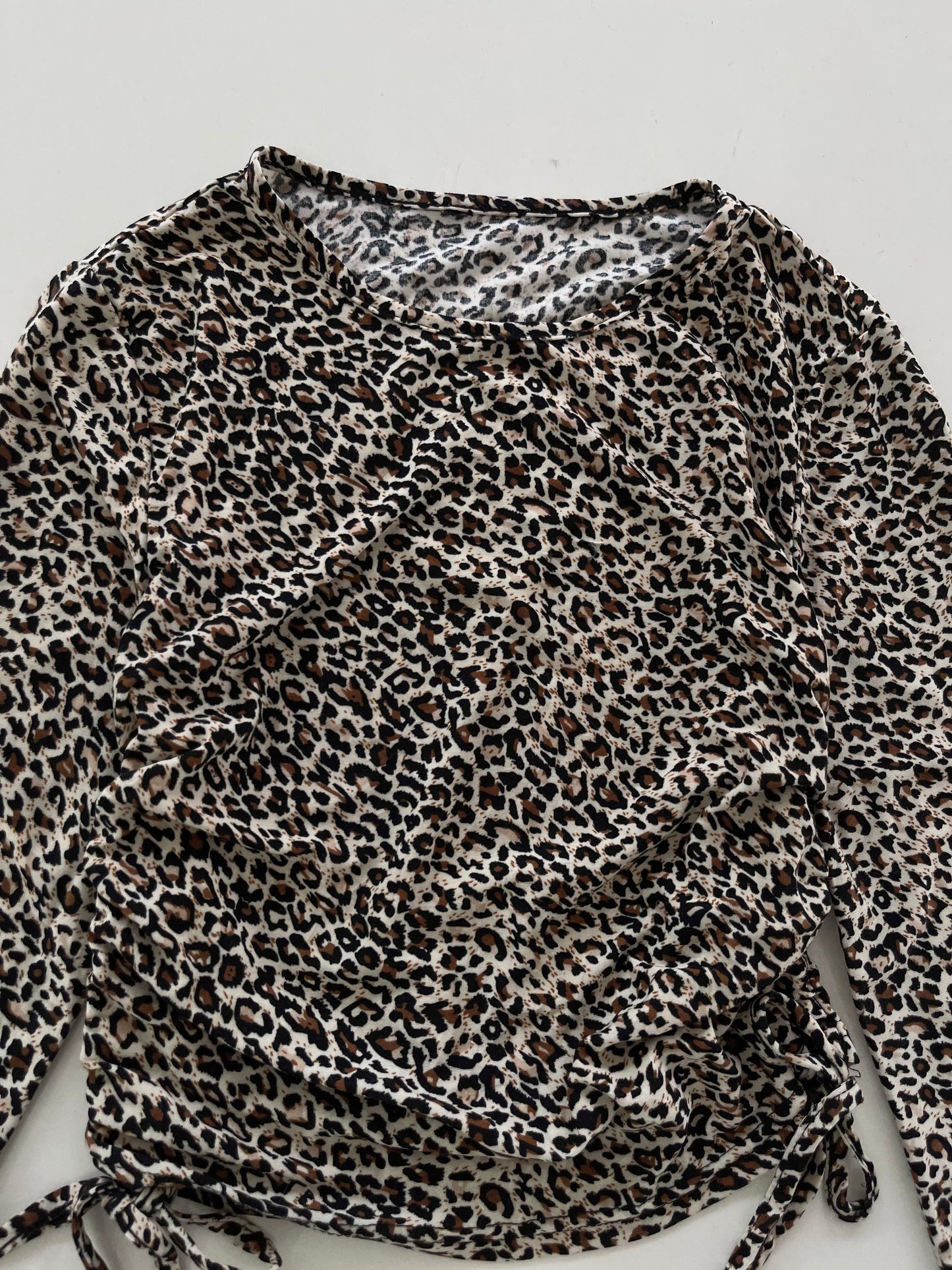 Animal Print Y2k Top-Bust 32 to 34