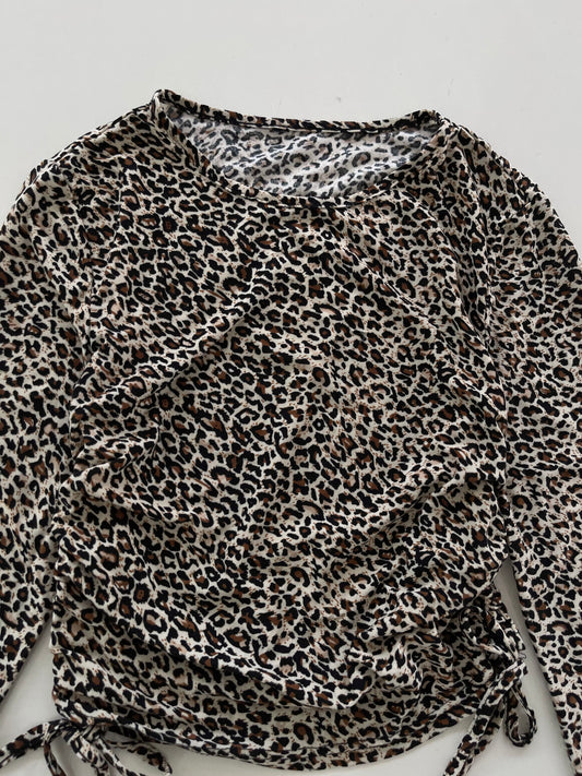 Animal Print Y2k Top-Bust 32 to 34