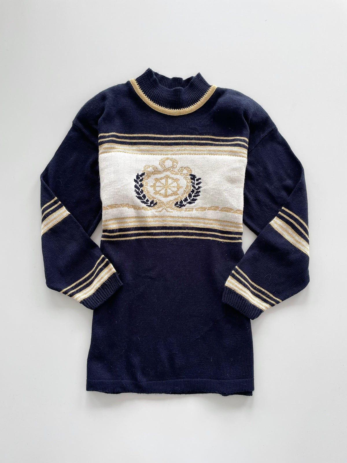 Vintage Embroidered Sweater-Bust 40