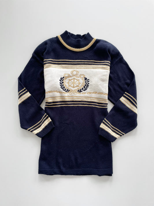 Vintage Embroidered Sweater-Bust 40