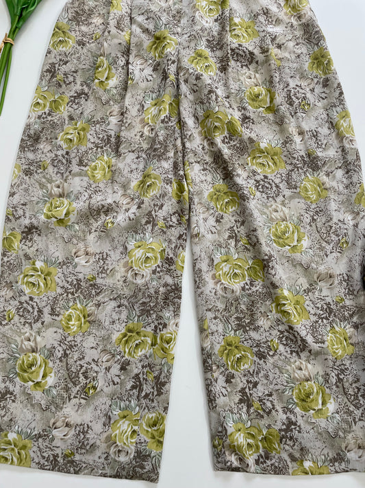 Moddrin Floral Pants-Waist 26