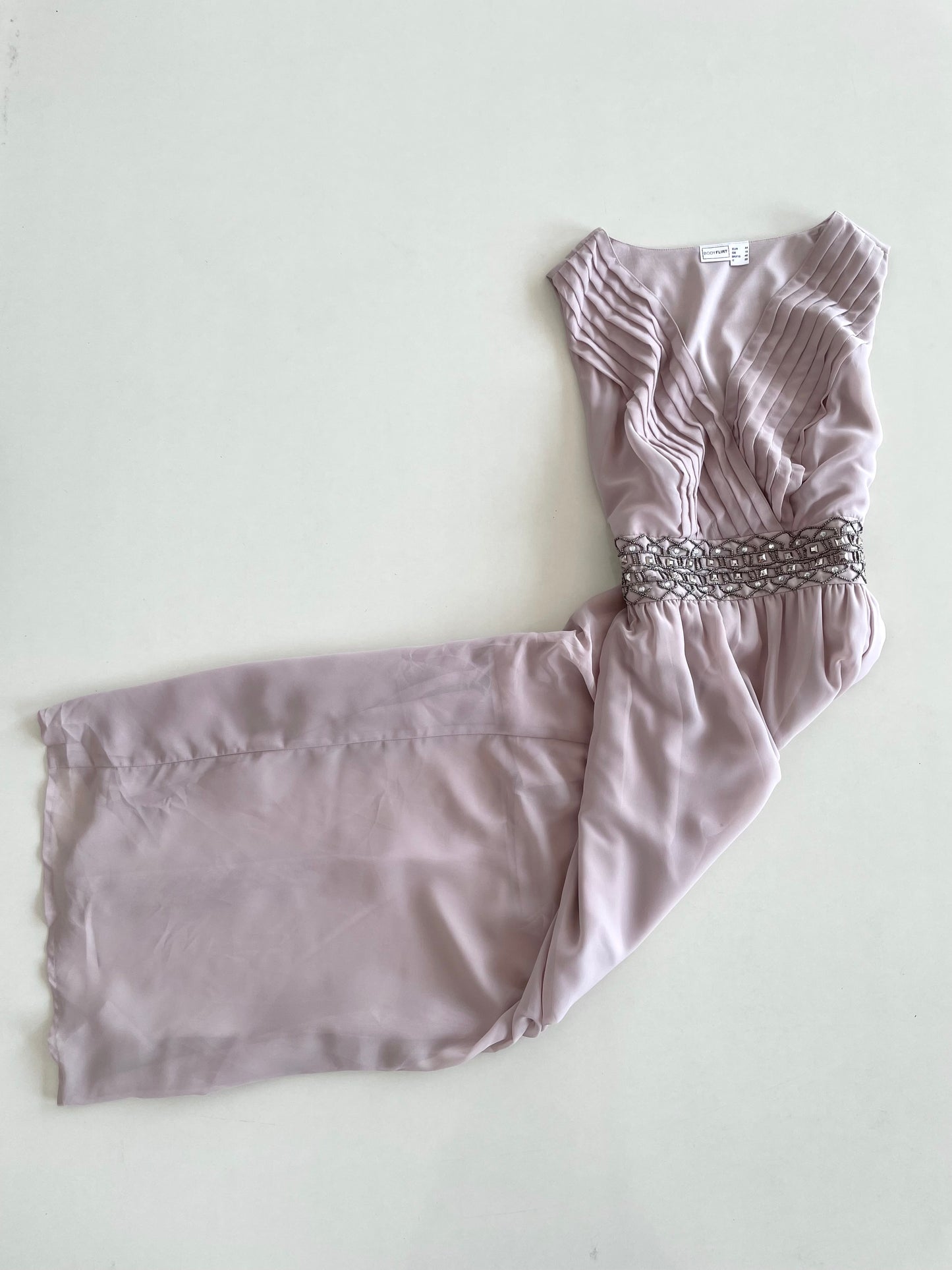 Body Flirt Embroidered Dress-Bust 40