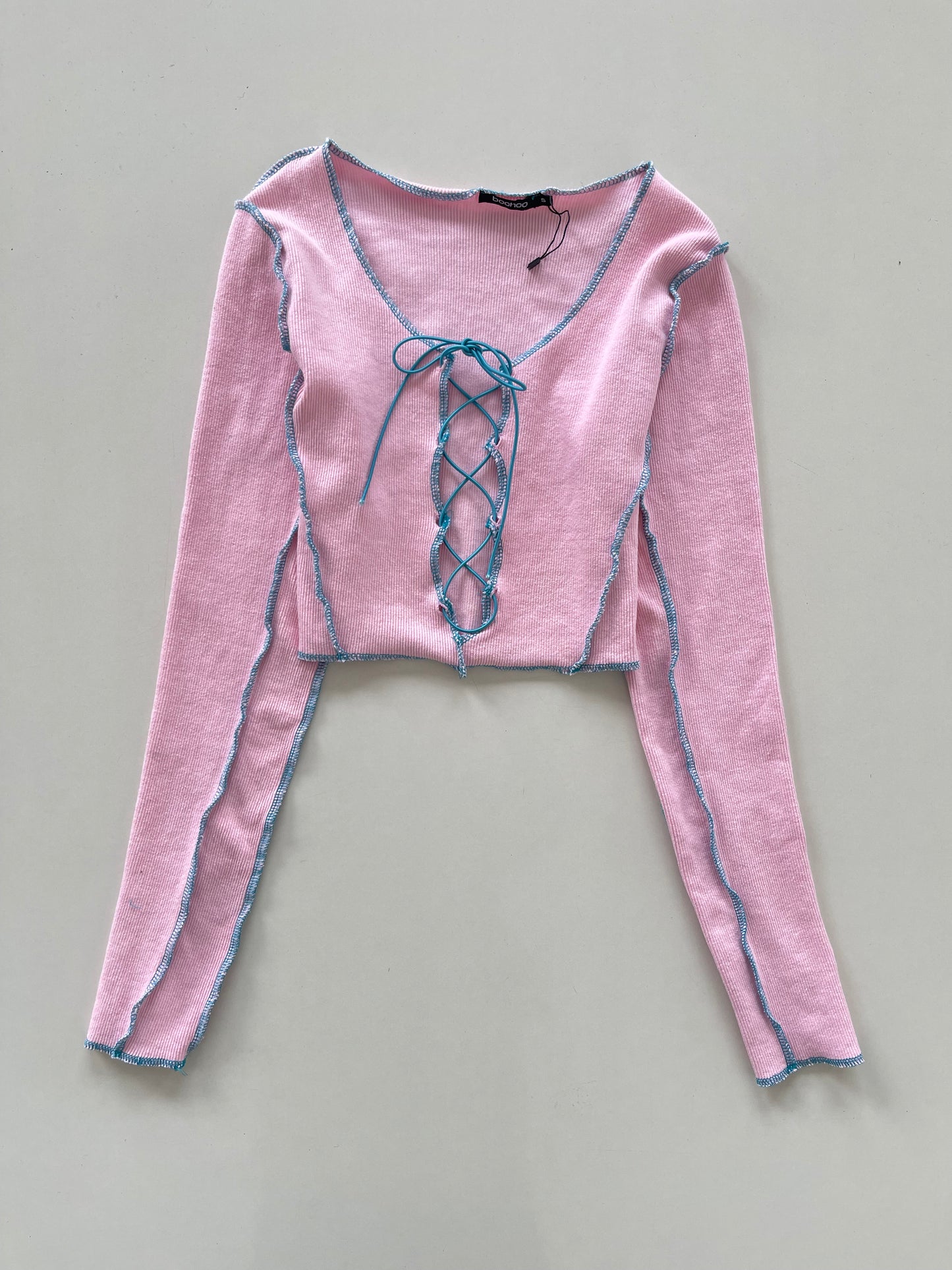 Boohoo Pink Top-Bust 30 to 32
