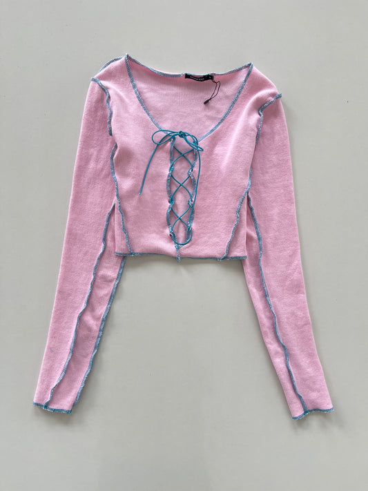 Boohoo Pink Top-Bust 30 to 32