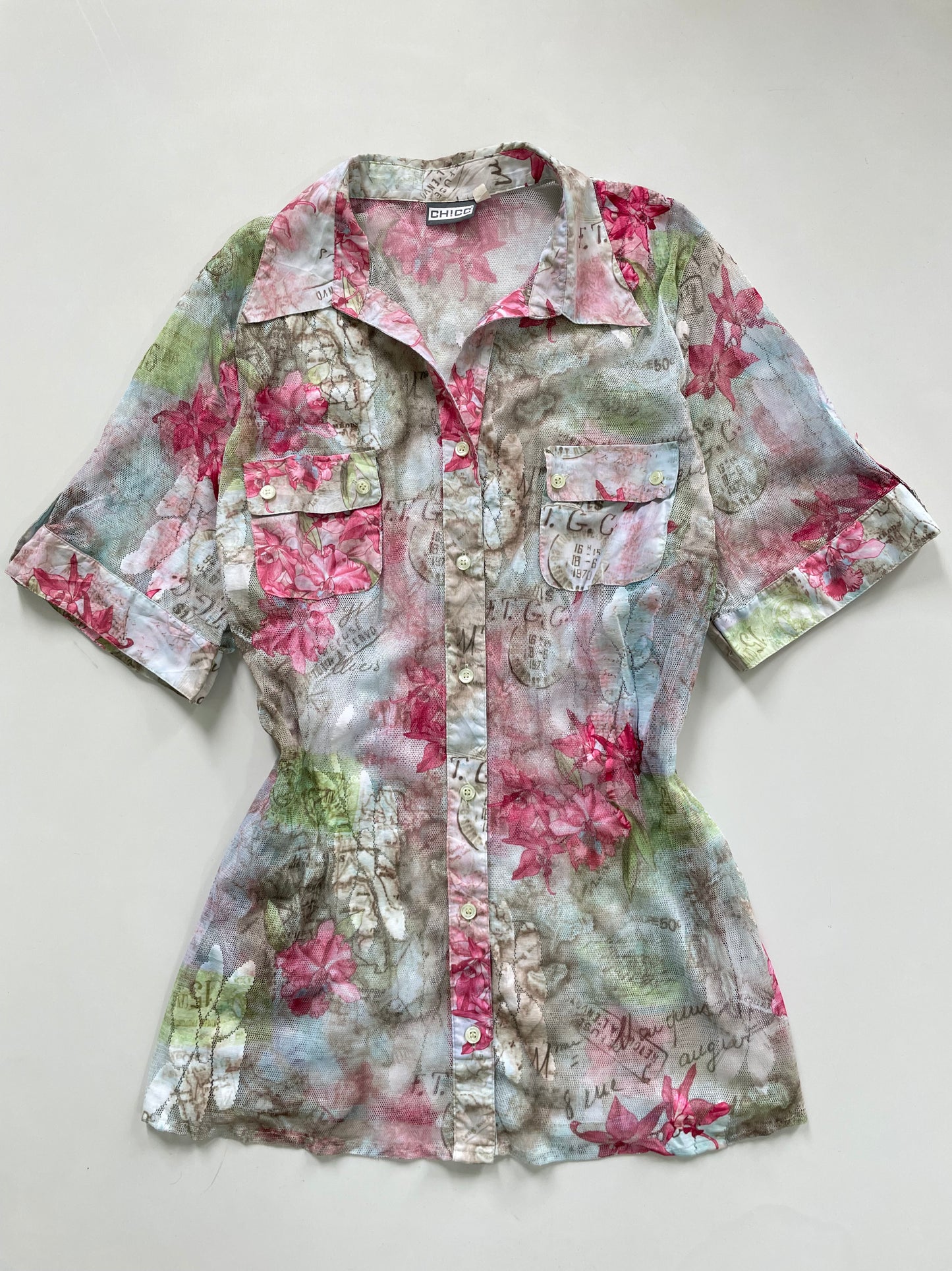 Sheer Shirt-Bust 52