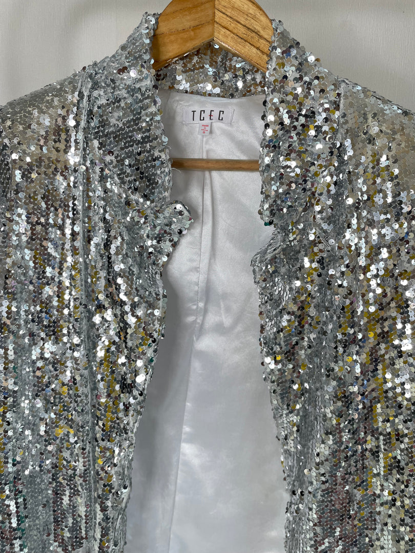 Tcec Sequin Blazer-Bust 36