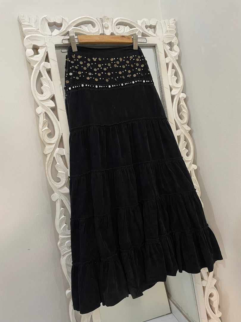 Vintage Corduroy Skirt-Waist 28