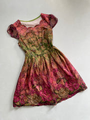 Embroidered Dress-Bust 32