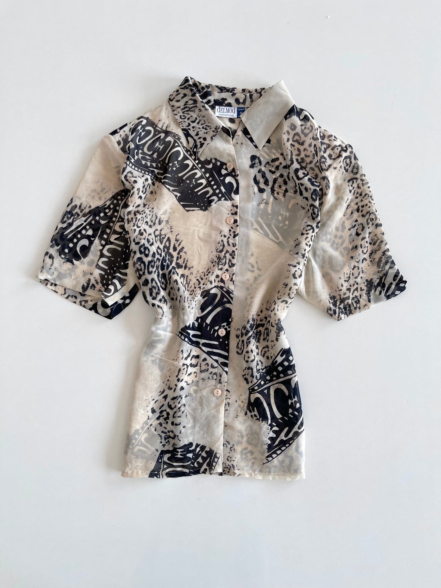 Delmod Sheer Shirt -Bust 48
