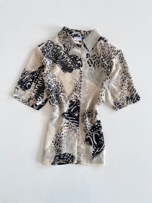 Delmod Sheer Shirt -Bust 48