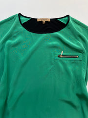 100% Silk Top-Bust 34