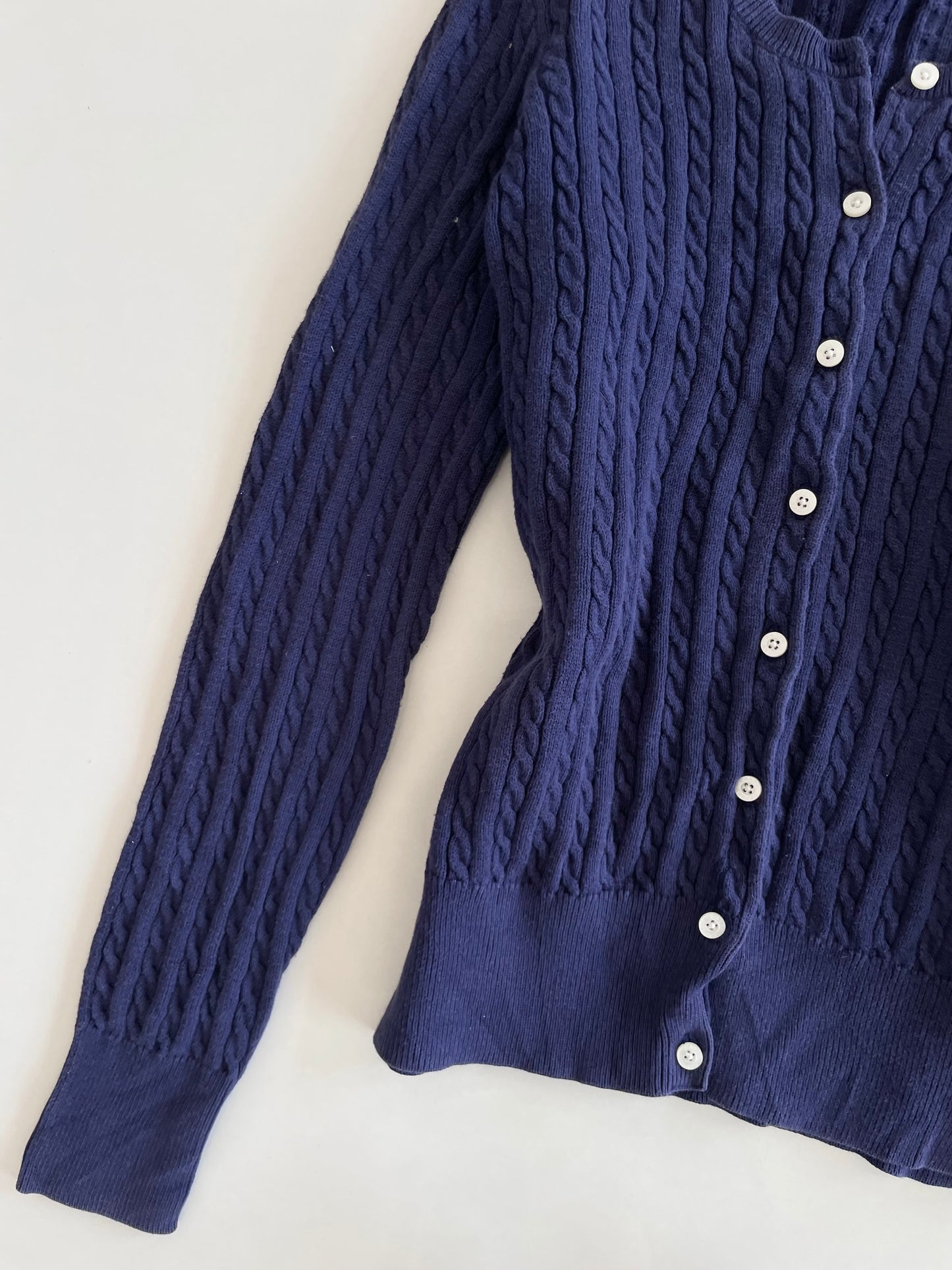 Ralph Ralph 100% Cotton Vintage Cardigan-Bust 32