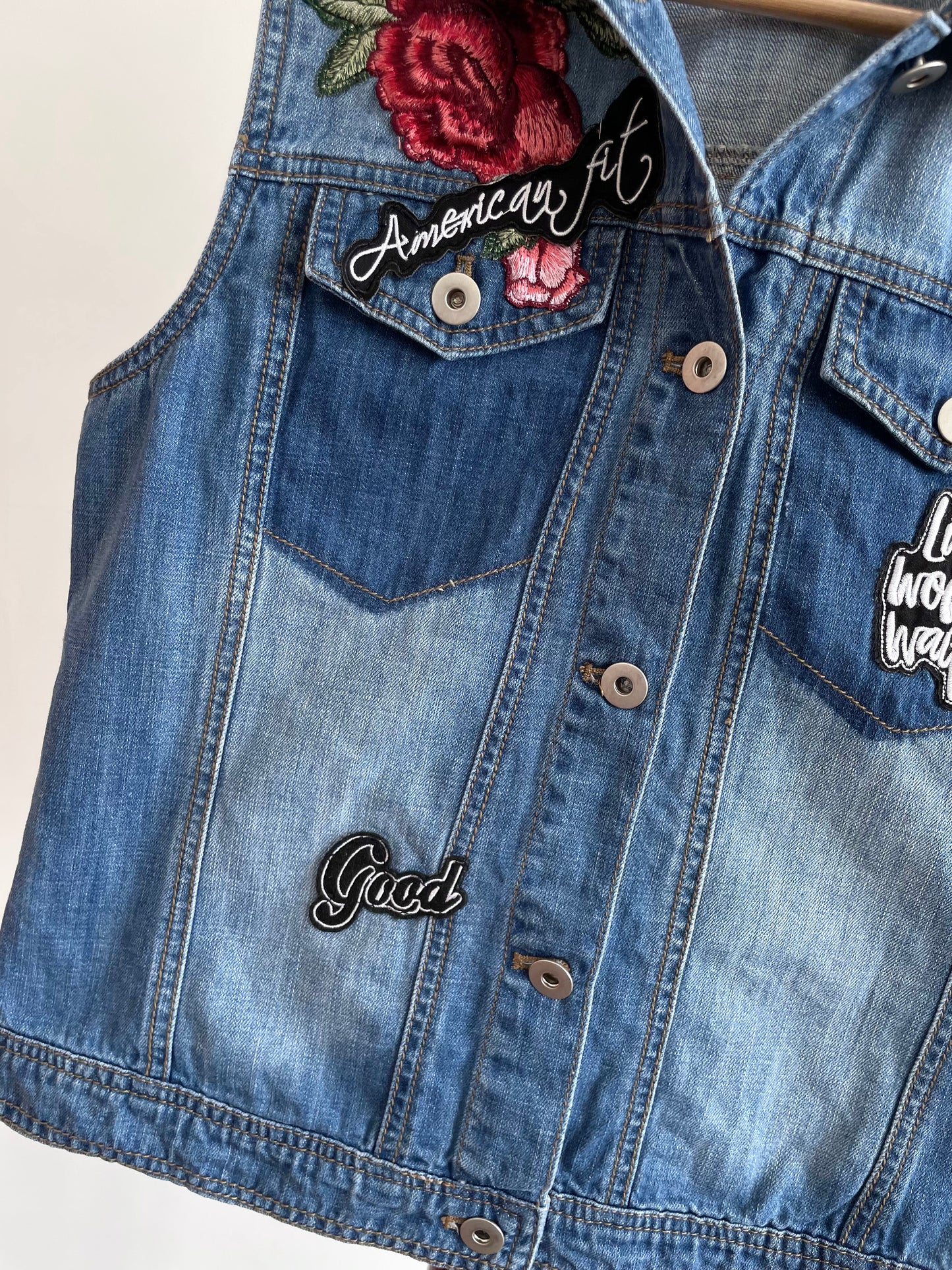 Denim Vest-Chest 38