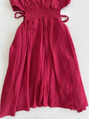 Red Cutout Dress-Bust 36 to 38