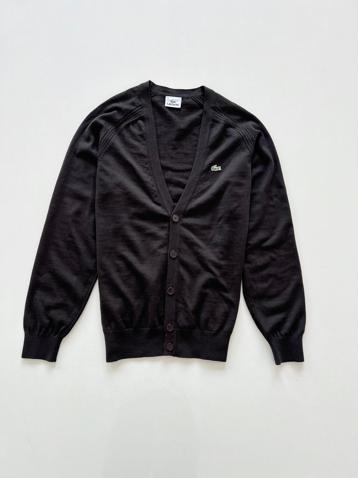 Lacoste 100%Wool Vintage Cardigan-Bust 44