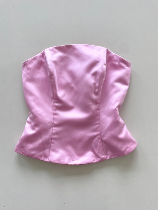 Baby Pink Corset Top-Bust 32