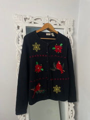 Classic Elements Embroidered Sweater-Bust 42