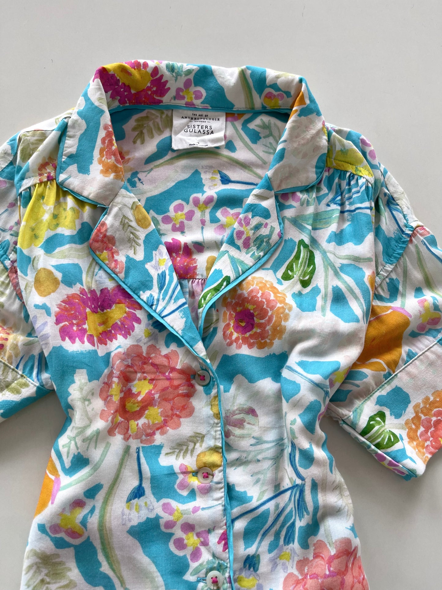 Sisters Gulassa Anthropologie Shirt-Bust 42