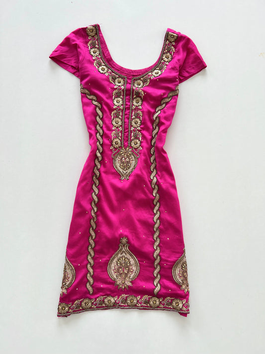 Embroidered Kurta-Bust 36