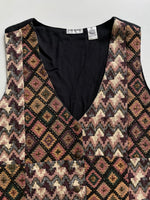 Load image into Gallery viewer, Jane Ashley Jacquard Waistcoat-Bust 40
